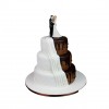 Dark Chocolate Wedding Cake