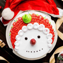 Santa Clause Pineapple Cake