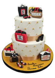 Shopping Theme Cake