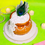Janmashtami Fresh Fruit Handi Cake – A Divine & Juicy Celebration