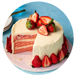 Fresh Strawberry Blueberry Cakes for Every Celebration | Mr. Brown Bakery