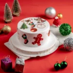 Santa’s Chocolate Delight Cake – Eggless 500g